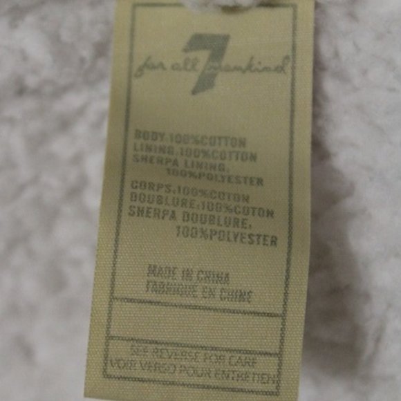 7 For All Mankind Girls’ Corduroy jacket (842) 👖💘 - Picture 6 of 7